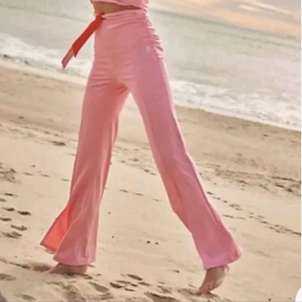 Free People Movement Arabesque Split Flare Pants